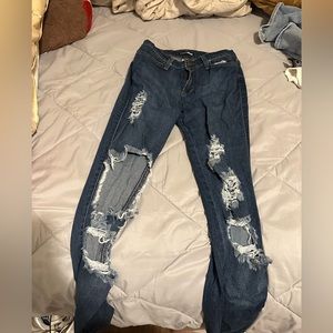 fashion nova ripped jeans